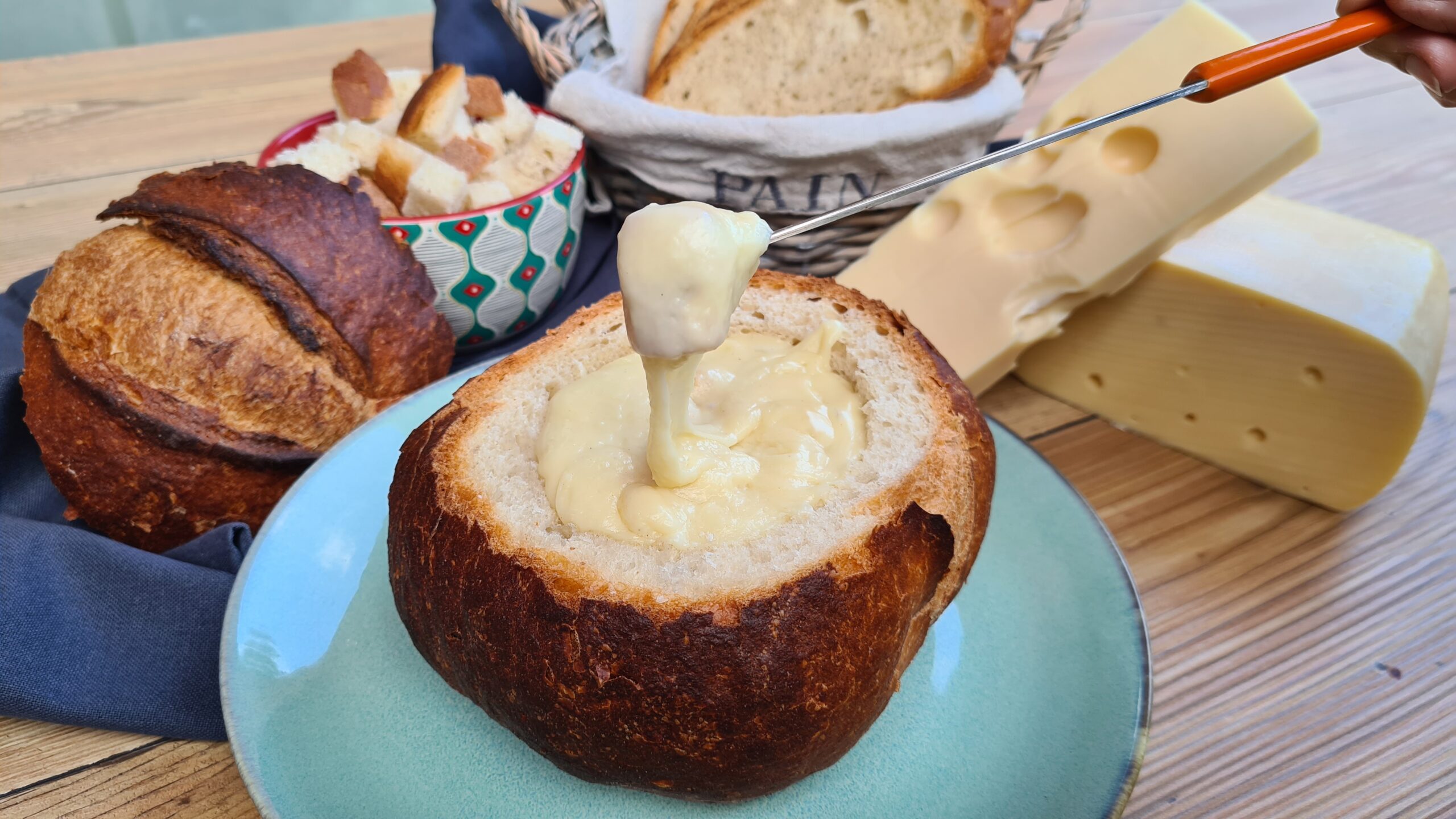 Fondue de queso